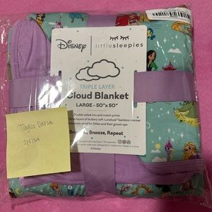 NIB princess cloud blanket